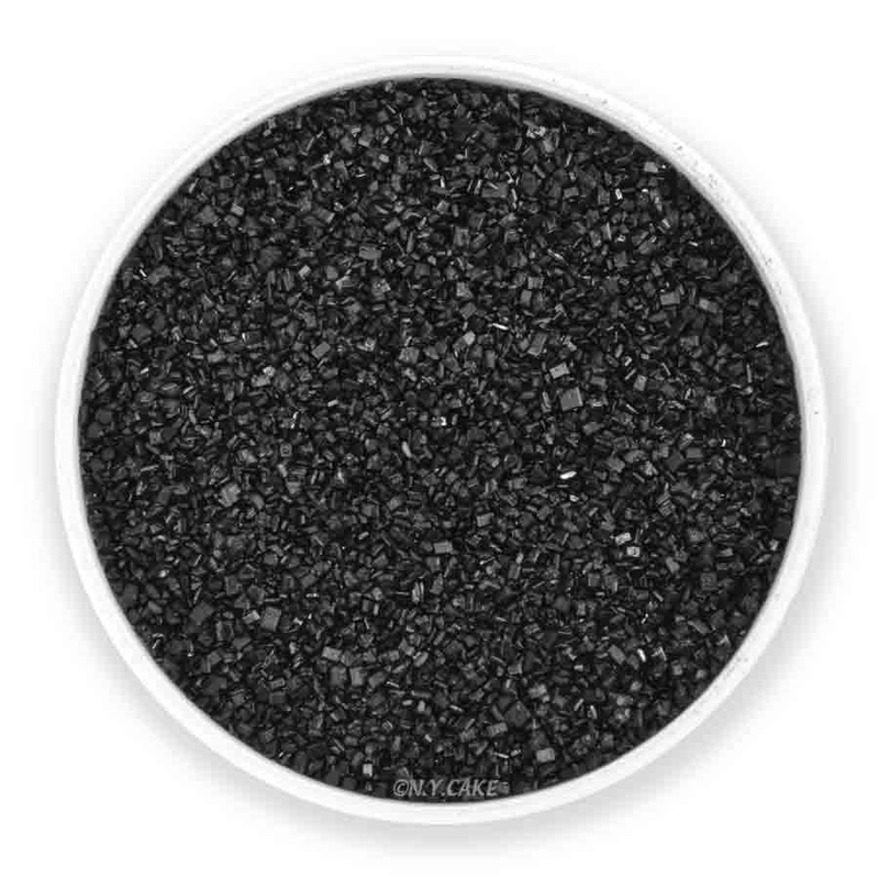 Black Natural Coarse Sugar Crystals