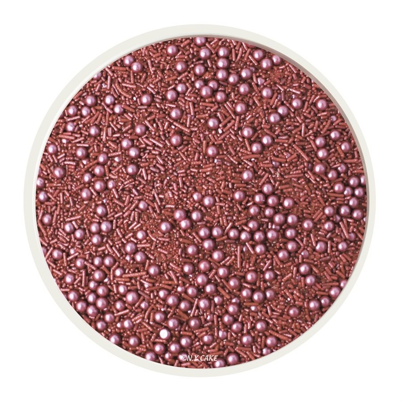 Burgundy Sprinkle Mix 4 Oz