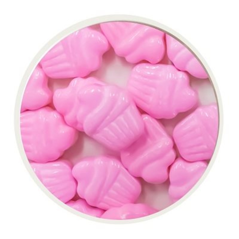 Cupcake Shape Pink Sprinkles