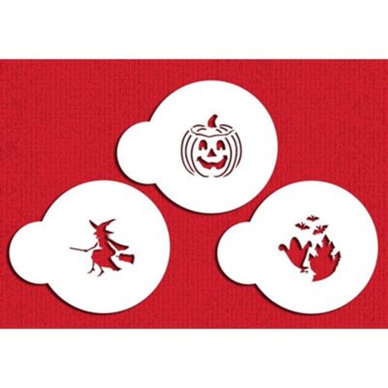 Halloween Cupcake / Cookie Stencils 1 1/2"