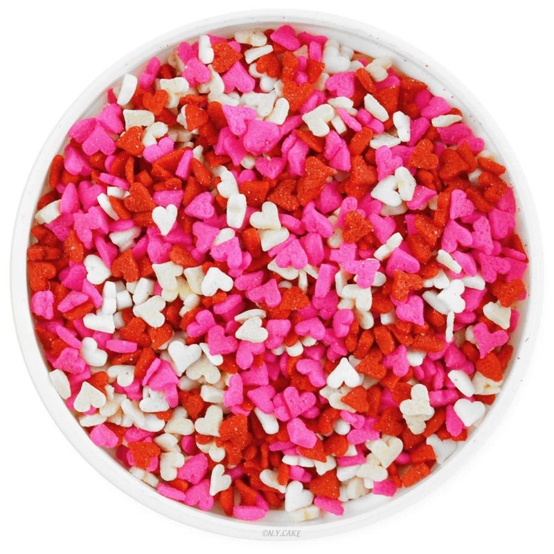 Mini Hearts Sprinkles