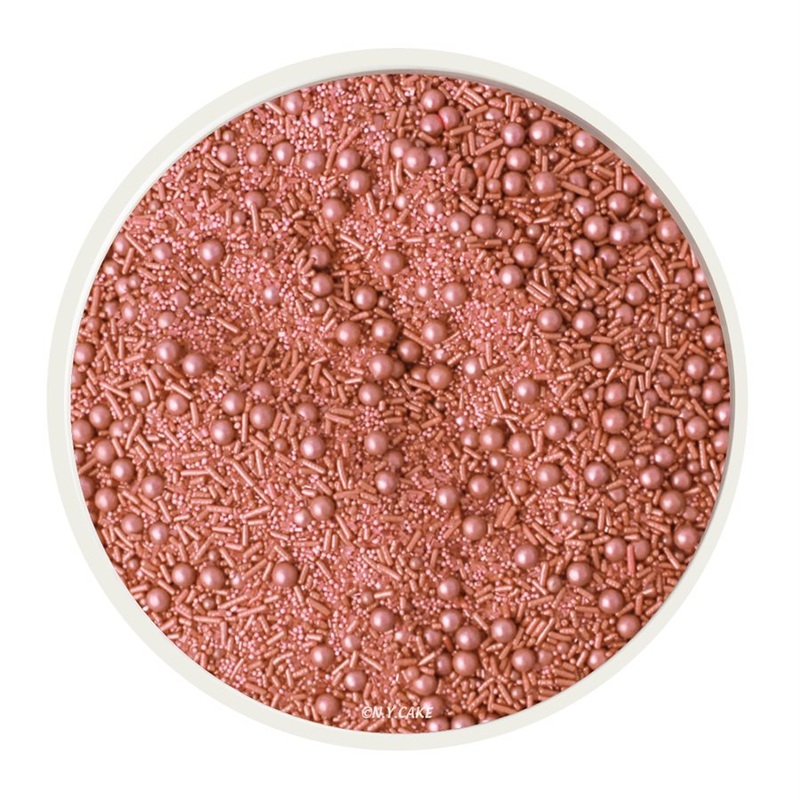 Rose Gold Sprinkle Mix 4 Oz