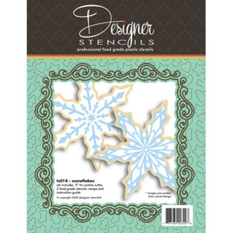 Snowflake Stencil & Cookie Cutter