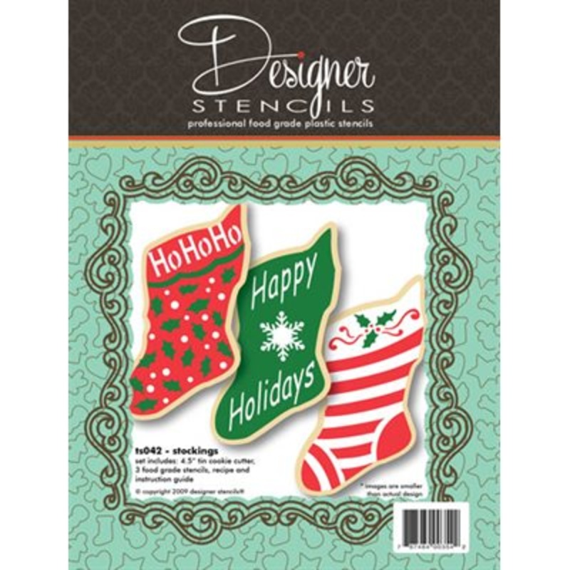 Stocking Stencil & Cookie Cutter