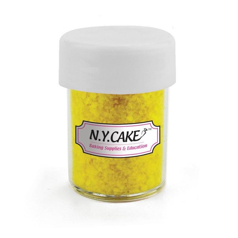 Yellow Edible Glitter 1/4 Ounce