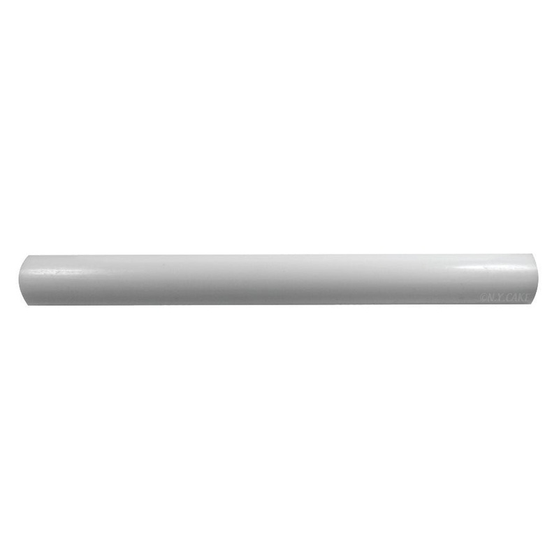 19 1/2 Inch White Fondant Rolling Pin