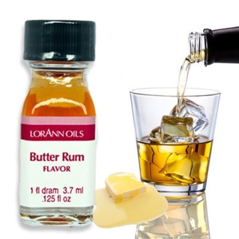 Butter Rum Oil Flavoring  1 Dram