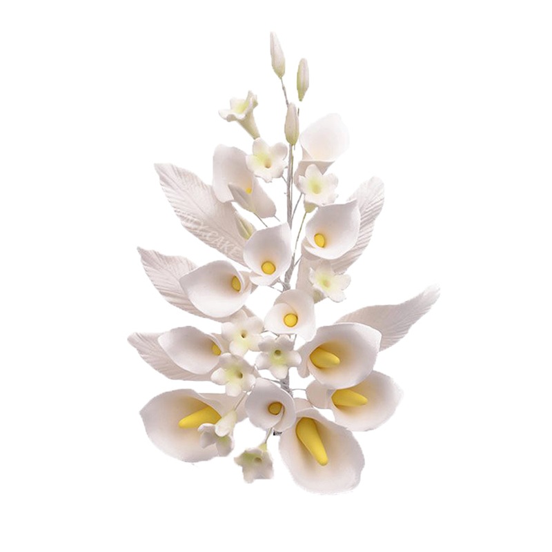 Calla Lily Spray Sugar Flowers