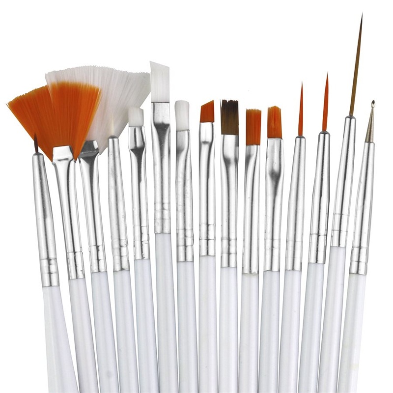 Fine Tip Brush Set of 15