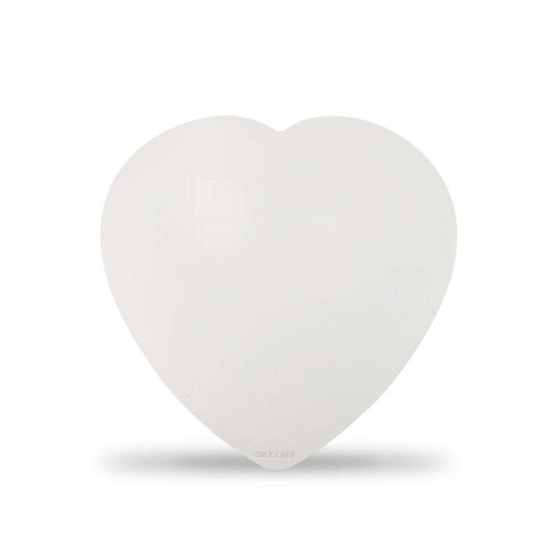 11 Inch Heart Cardboard Greaseproof Pack of 10