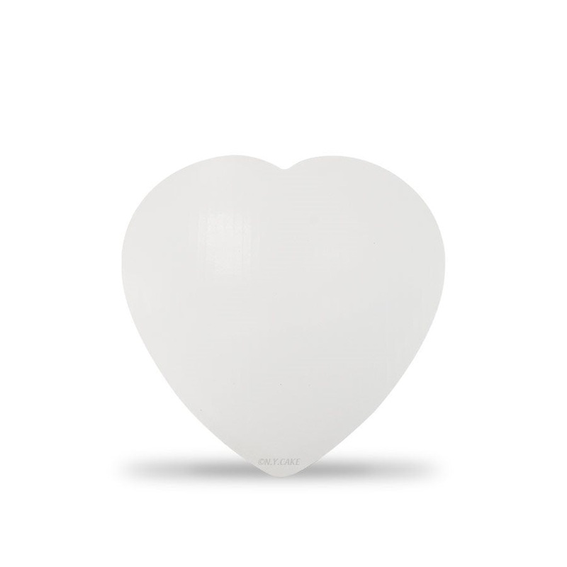 8 Inch Heart Cardboard Greaseproof Pack of 10