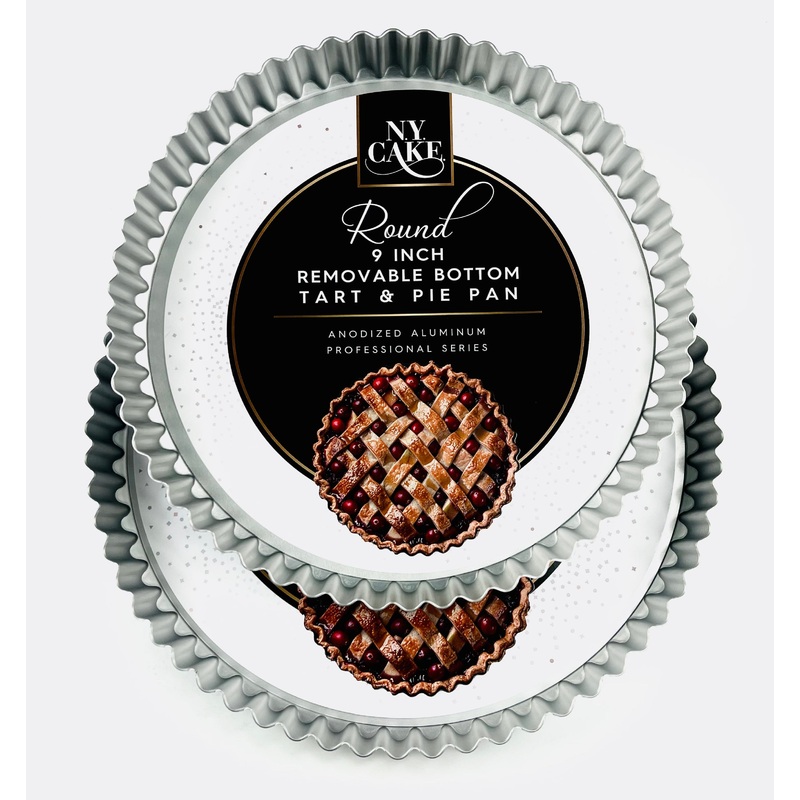 9 Inch Tart Pan with Removeable Bottom