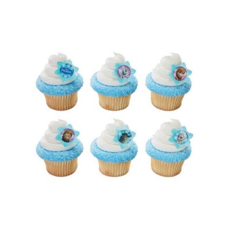 Disney Frozen Cupcake Rings pack of 12