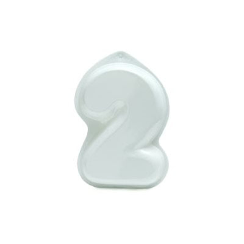 Number 2 Plastic Cake Pan 6 X 8 Inch