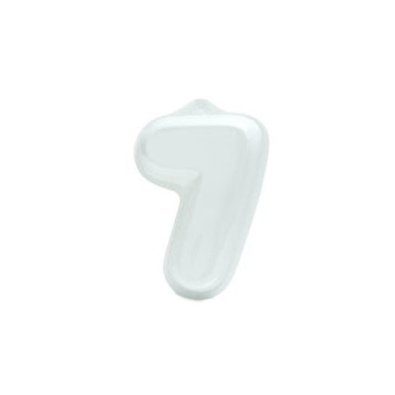 Number 7 Plastic Cake Pan 6 X 8 Inch