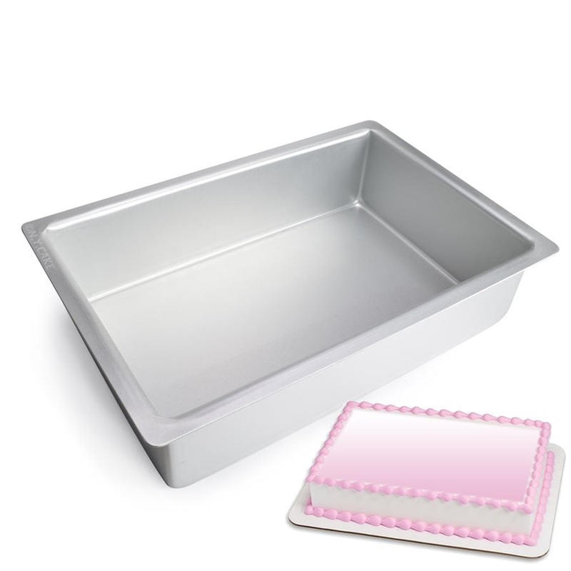 Rectangle Cake Pan 9 x 13 x 3  (Anodized Aluminum)