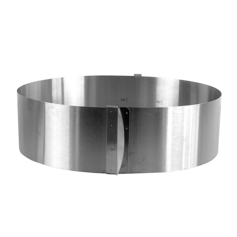 Round Flex Adjustable Cake Ring/Mousse Mold