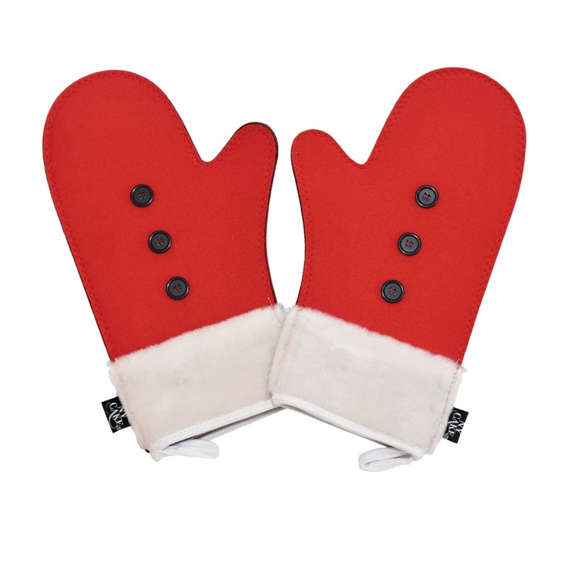 Santa  Oven Mitt