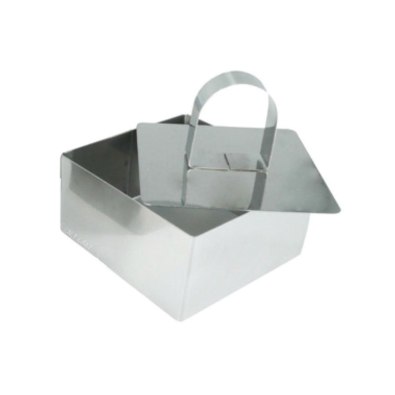 Square Mousse Molds  3 1/8 Inches Wide