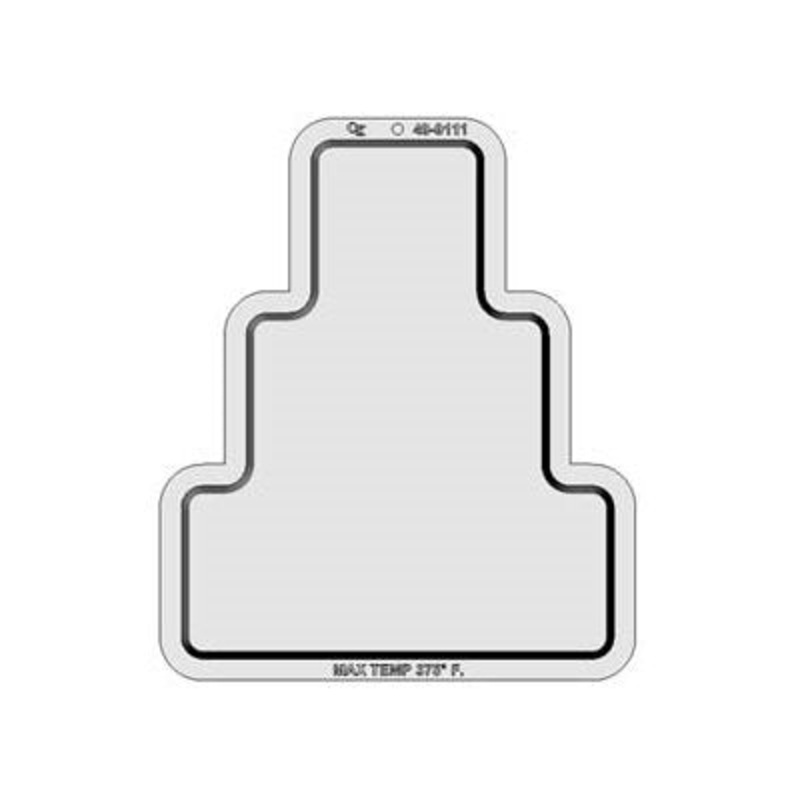 Wedding Cake Plastic Cake Pan 12 X 9 3/4 Inch