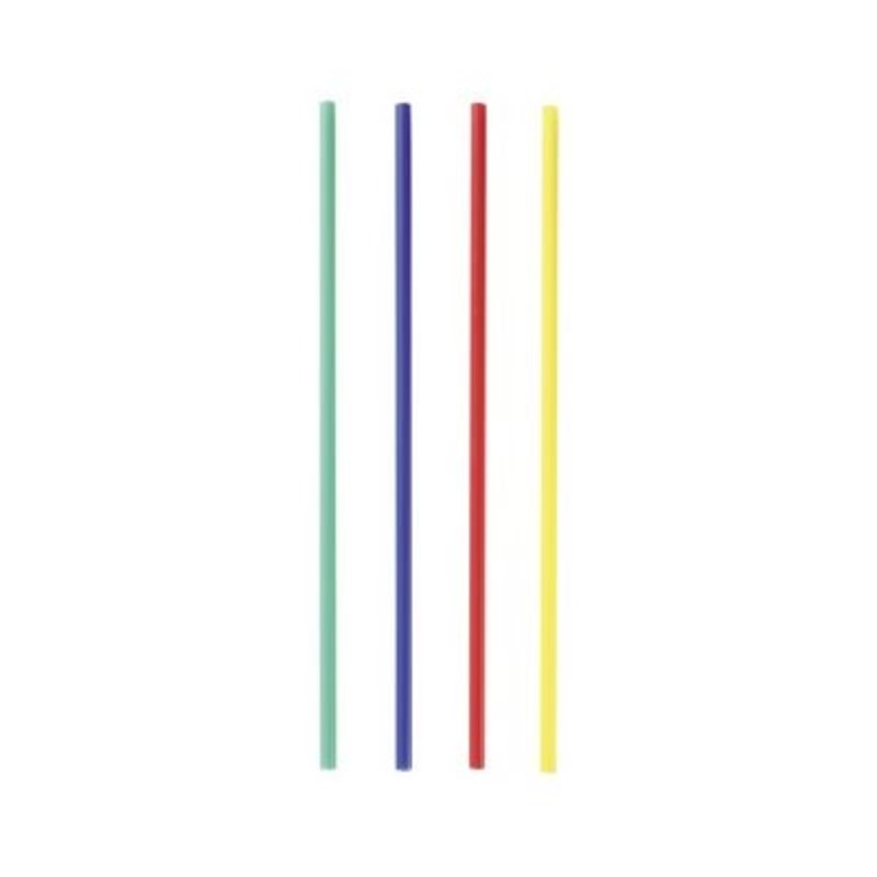 Plastic Primary Colors Lollipop Cake Pop Sticks 6 Inch Long