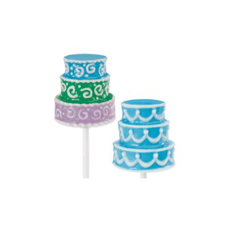 3D Wedding Cake Chocolate Lollipop Candy Mold