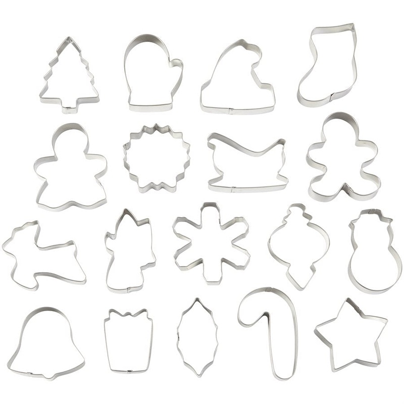 Christmas Cookie Cutter Set 18ct