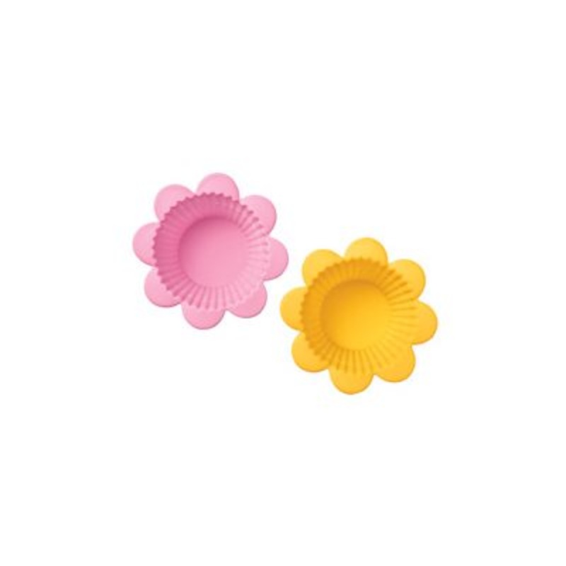 Flower Silicone Baking Cups 12 pcs