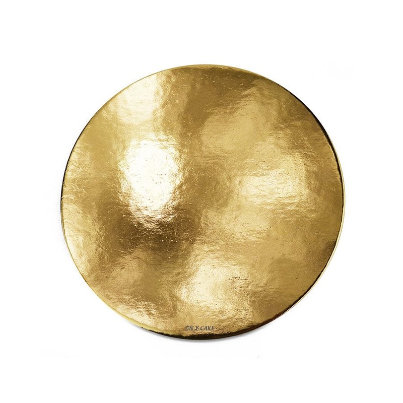 Gold Round Cake Board