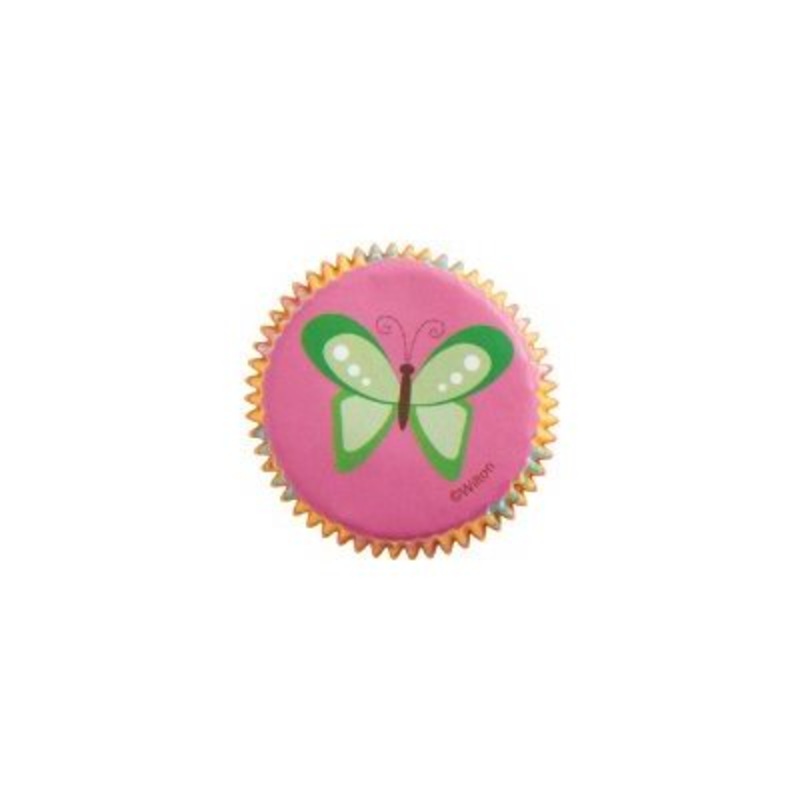 Modern Garden Party Baking Cups Standard 75 pcs