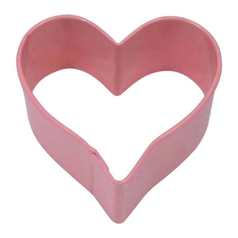 Pink Heart Cookie Cutter 1 3/4 Inch