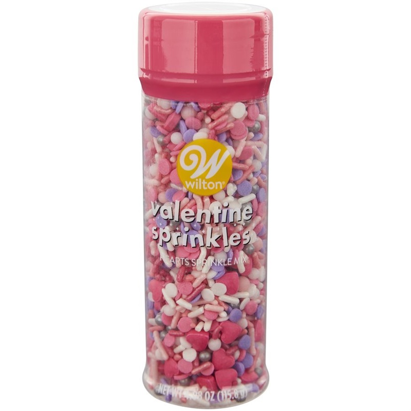 Pink/Purple Valentine Tall Sprinkle Mix