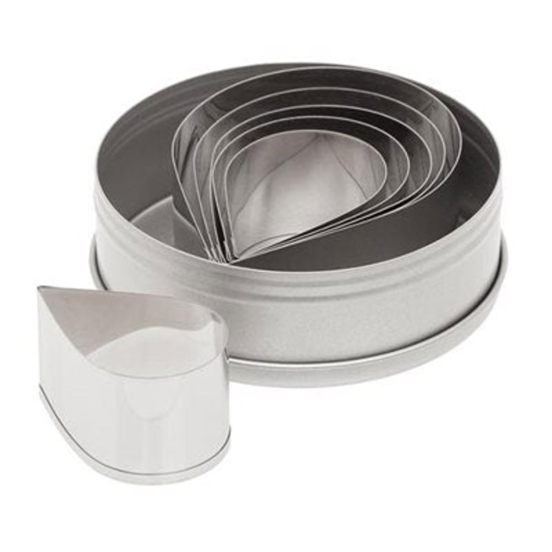 Plain Tear Drop Cookie Cutter Set by Ateco