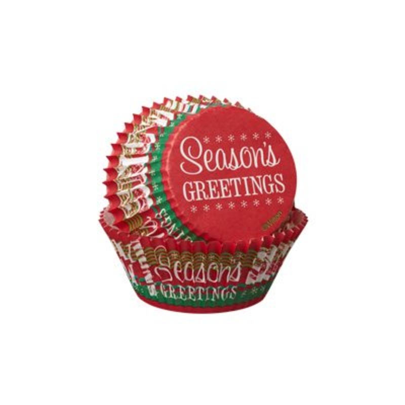 Seasons Greetings Standard Muffin Liner