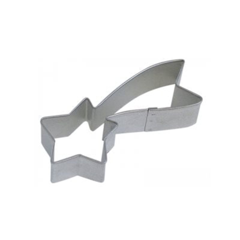 Falling Star Cookie Cutter 4 Inch