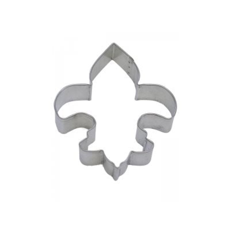 Fleur de Lis Cookie Cutter 4 1/2 Inch