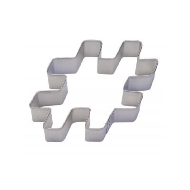 Hashtag Cookie Cutter  4 Inch