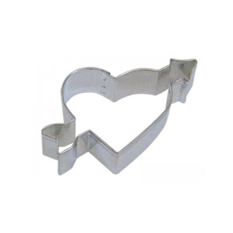 Heart & Arrow Cookie Cutter 4 Inch