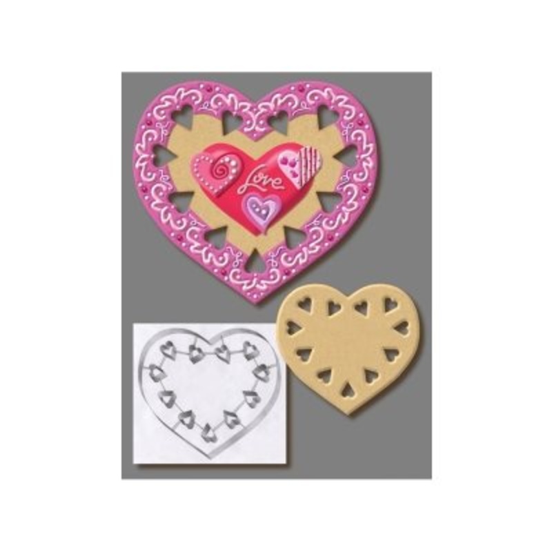 Heart Cookie Cutter 7 1/2 Inch