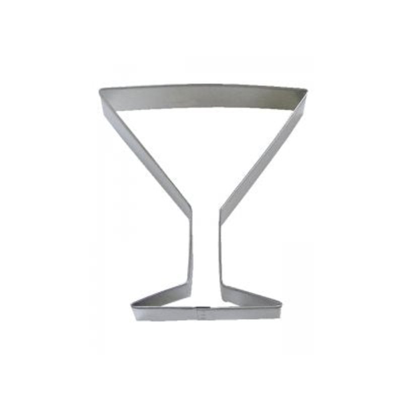 Martini Glass Cookie Cutter 4 Inch