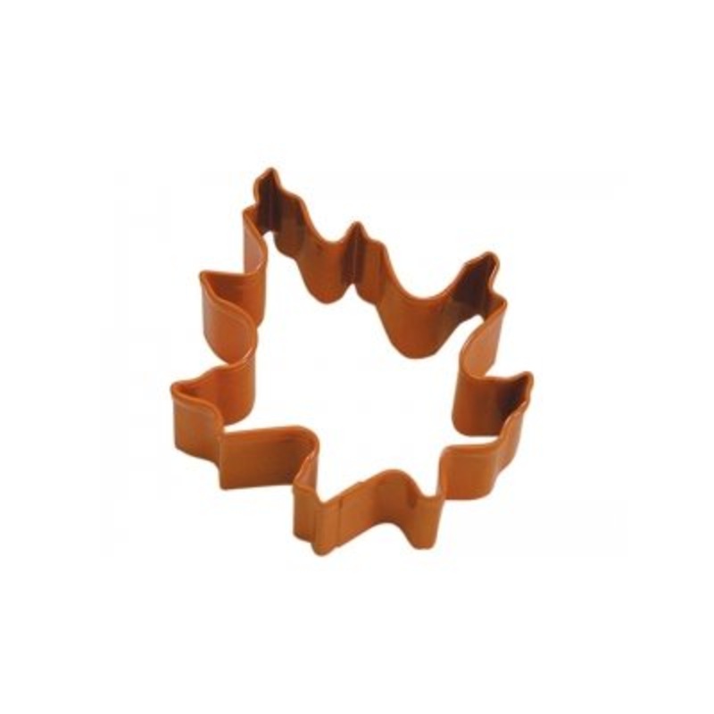 Oak Leaf Cookie Cutter Poly Resin 3 1/2 Inch