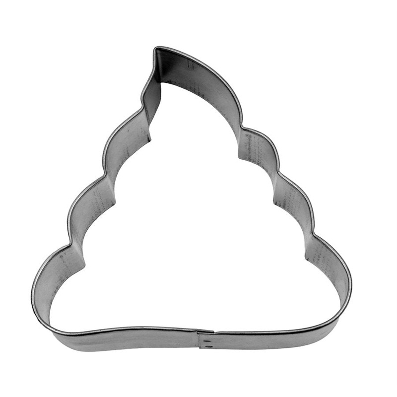 Poop Emoji Cookie Cutter 3 1/2 Inch