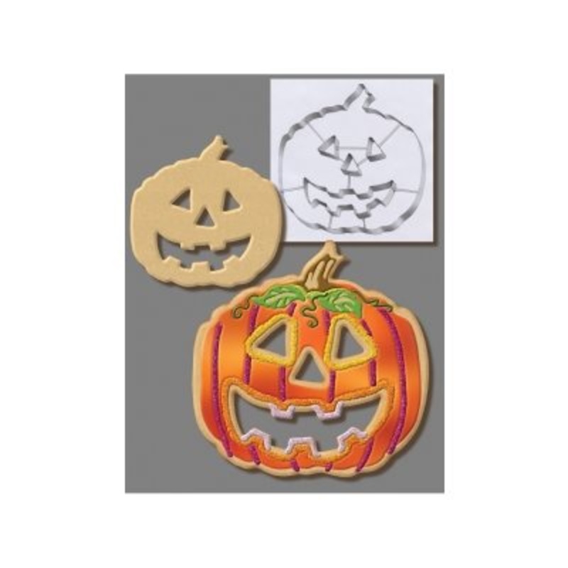 Pumpkin Cookie Cutter 7 1/2 Inch