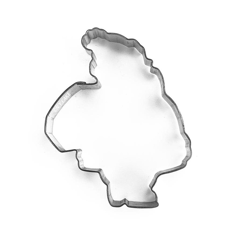 Santa with presents Cookie Cutter 4 1/2 Inch