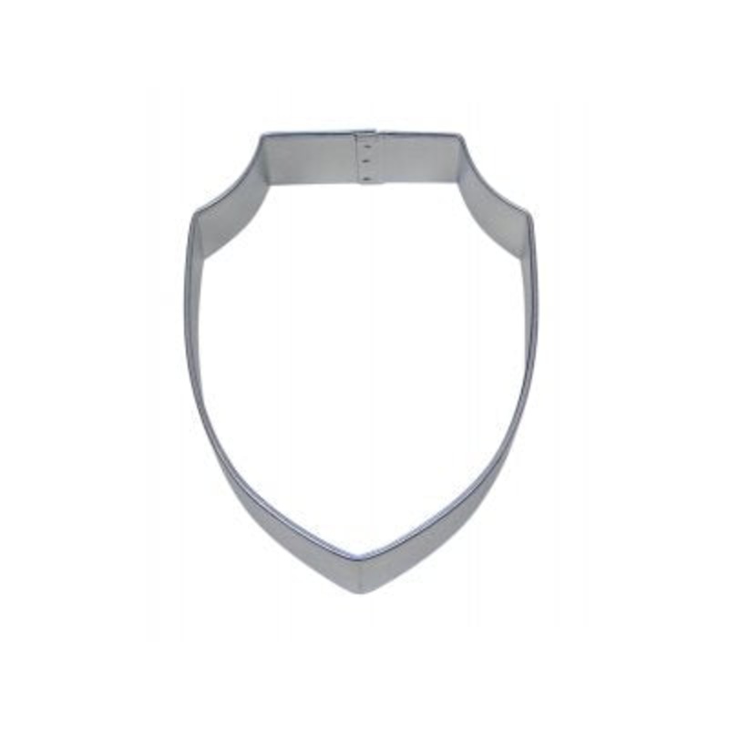 Shield Plaque Cookie Cutter 4 Inch