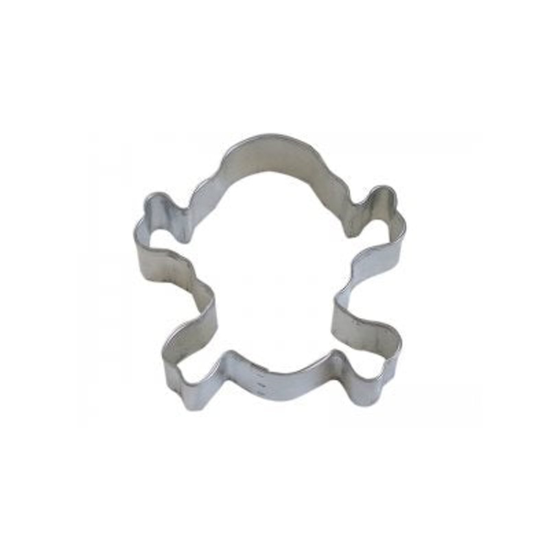 Skull & Cross Bones Cookie Cutter 3 1/2 Inch