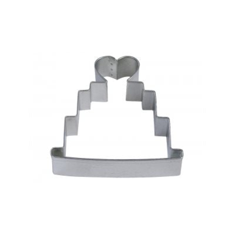 Wedding Cake Cookie Cutter 4 Inch
