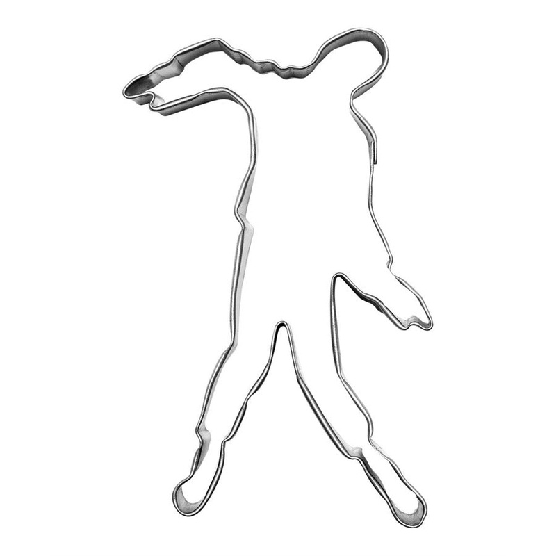 Zombie Cookie Cutter 4 1/2 Inch