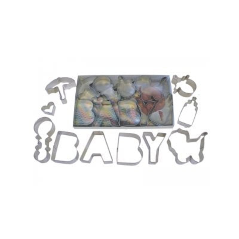 Baby Cookie Cutter Set 10 Pcs.