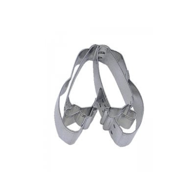 Ballet Slippers Cookie Cutter 2 1/4 Inch